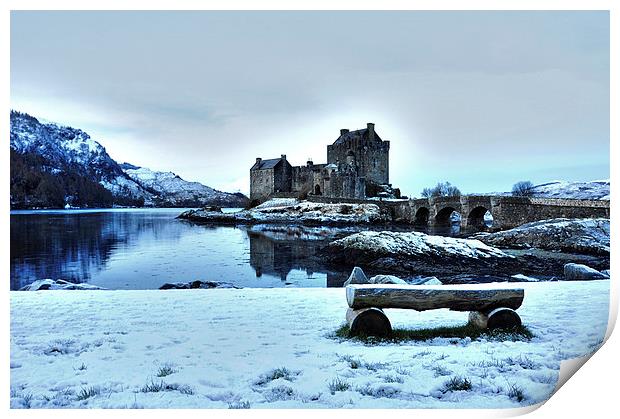 Eilean Donan Castle Print by Heather Wise