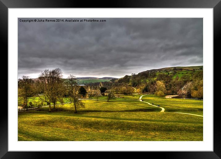 Bolton Abbey and Yorkshire Dales Framed Mounted Print by Juha Remes
