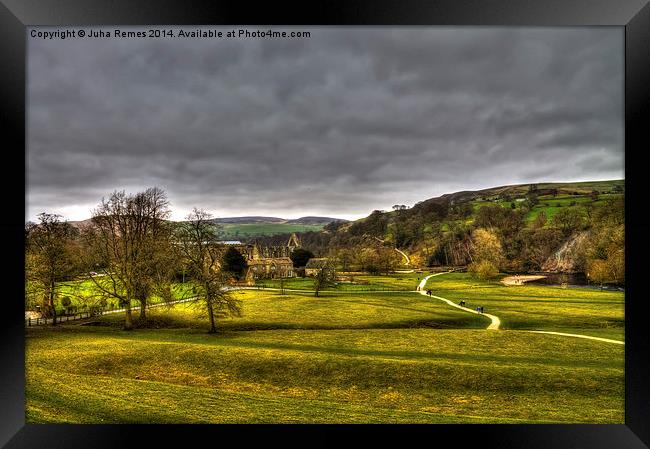 Bolton Abbey and Yorkshire Dales Framed Print by Juha Remes
