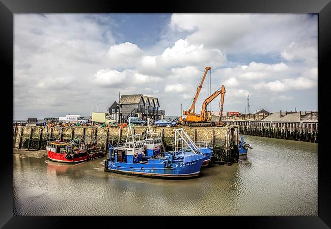 Boats Framed Print by Thanet Photos