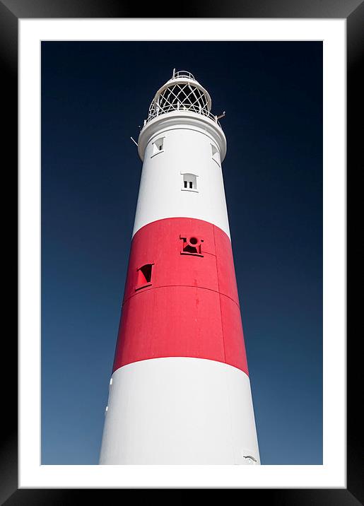 Portland Bill Lighthouse Framed Mounted Print by Chris Frost