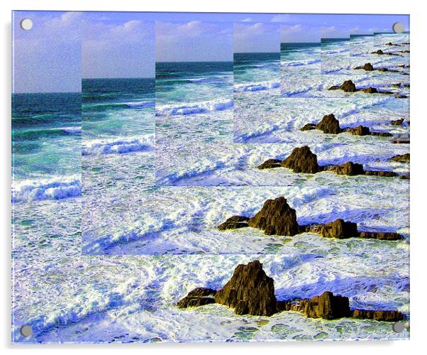INFINITY SEA Acrylic by Matthew Lacey
