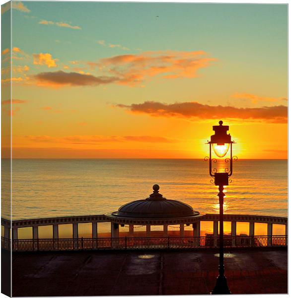 Sunfilled Lantern Canvas Print by Andrew McCauley