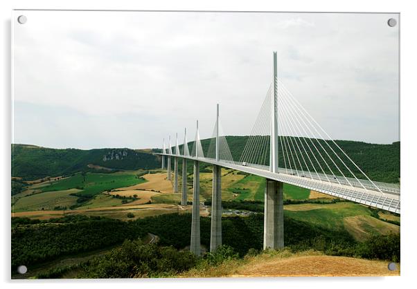 Millau, Tarn, France, Foster Acrylic by Peter Bundgaard Kris