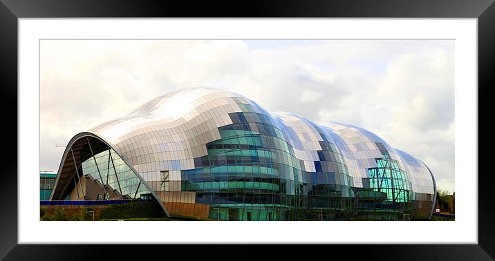 Sage Theatre in Gateshead Framed Mounted Print by Jonathan Parkes
