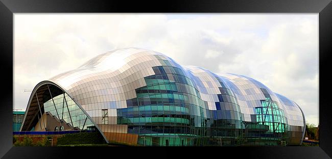 Sage Theatre in Gateshead Framed Print by Jonathan Parkes