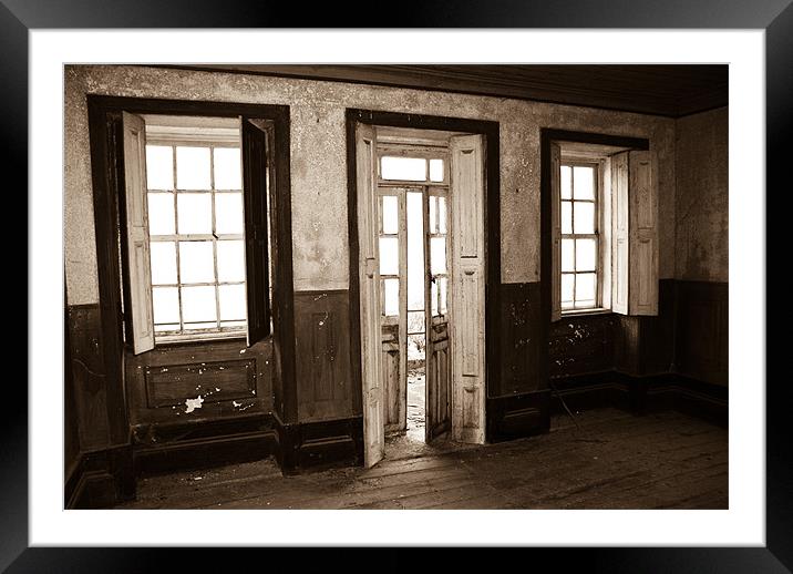 Abandoned Framed Mounted Print by Luis Lajas