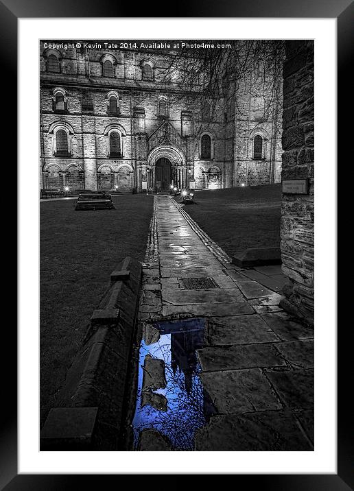 Cathedral Reflection Framed Mounted Print by Kevin Tate
