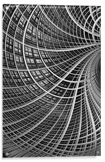 Network II Acrylic by John Edwards