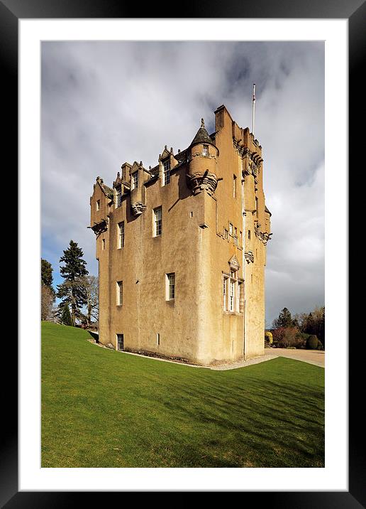 Crathes Castle Framed Mounted Print by Grant Glendinning