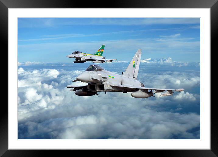 100 Years of 3 Squadron Framed Mounted Print by J Biggadike