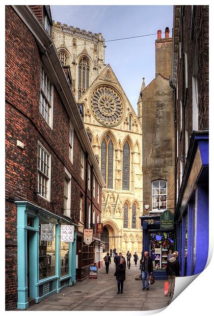 First view of the Minster Print by Tom Gomez