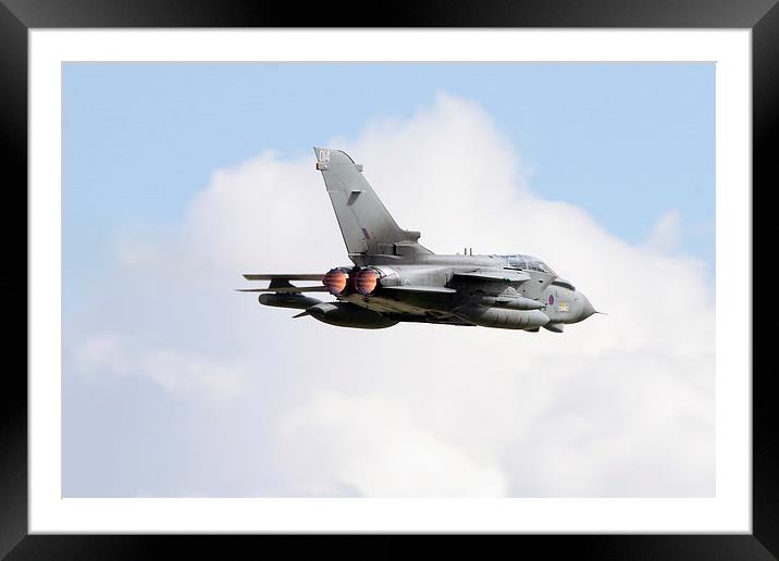 Fast pass by a Tornado Framed Mounted Print by Tim  Senior