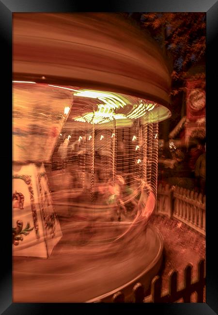 Merry-go-round Framed Print by Tim Finch