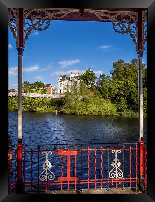 Bandstand View, Chester, England, UK Framed Print by Mark Llewellyn