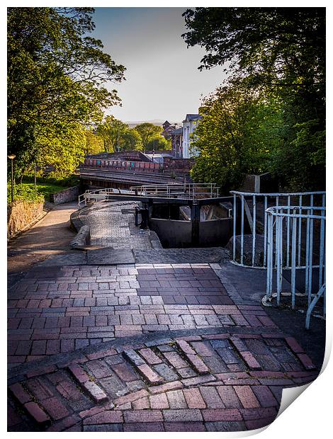 Chester Canal, England, UK Print by Mark Llewellyn