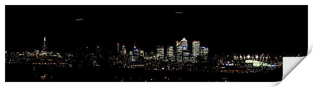 London at Night Print by Steve James