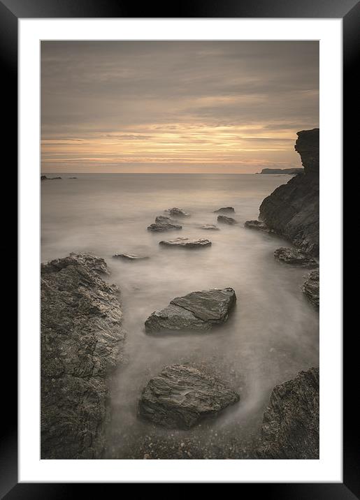 Welsh Seascape Framed Mounted Print by Natures' Canvas: Wall Art  & Prints by Andy Astbury