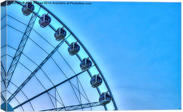 Ferris Wheel Canvas Print by Juha Remes