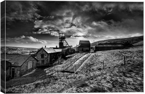 Big Pit at Blaenavon Canvas Print by Creative Photography Wales