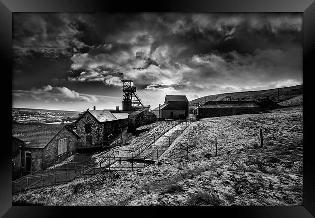 Big Pit at Blaenavon Framed Print by Creative Photography Wales