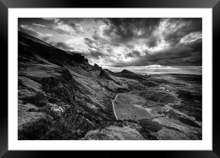 The Quiraing Framed Mounted Print by Creative Photography Wales