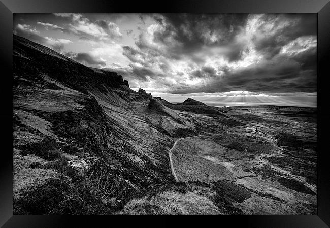 The Quiraing Framed Print by Creative Photography Wales