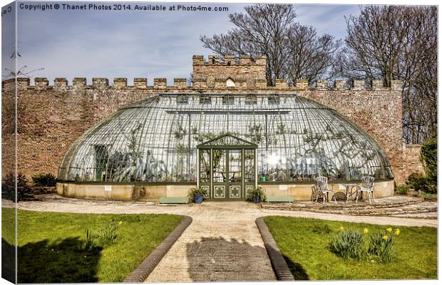 The Greenhouse Canvas Print by Thanet Photos