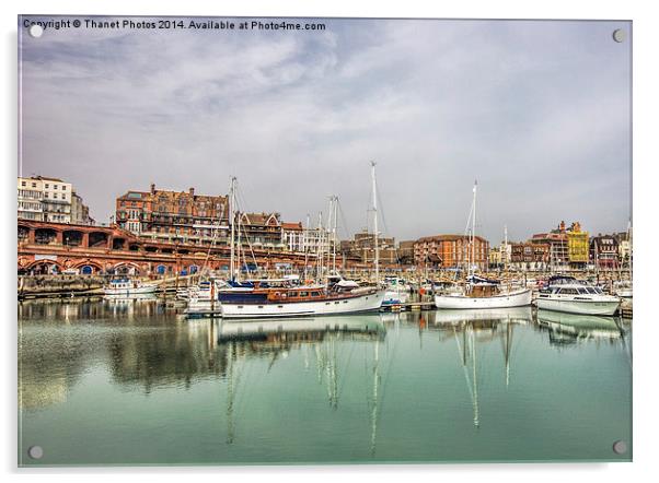 The Harbour Acrylic by Thanet Photos