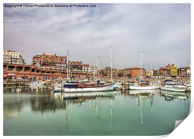 The Harbour Print by Thanet Photos