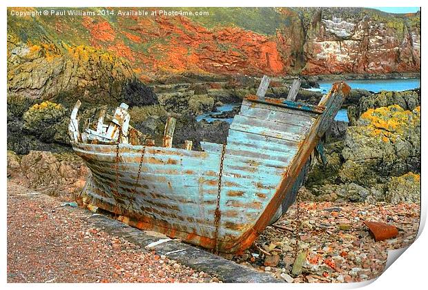 The Wreck Print by Paul Williams