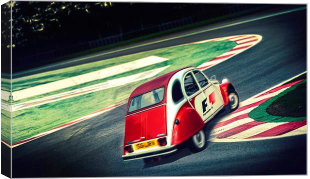 Almost F1...... Canvas Print by Guido Parmiggiani