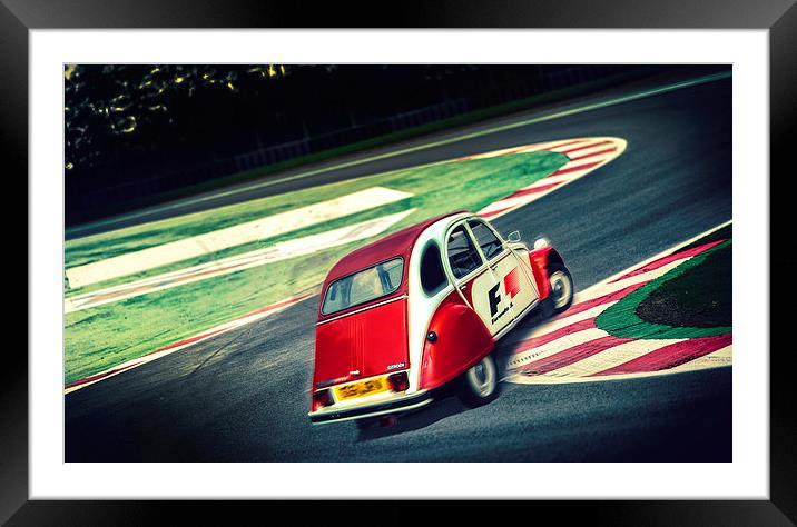 Almost F1...... Framed Mounted Print by Guido Parmiggiani