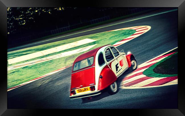 Almost F1...... Framed Print by Guido Parmiggiani