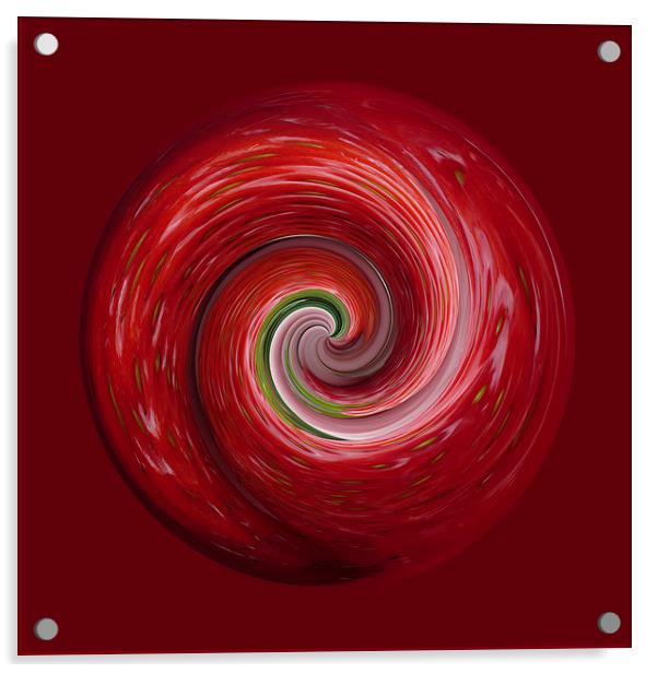 Strawberry ripple Acrylic by Robert Gipson