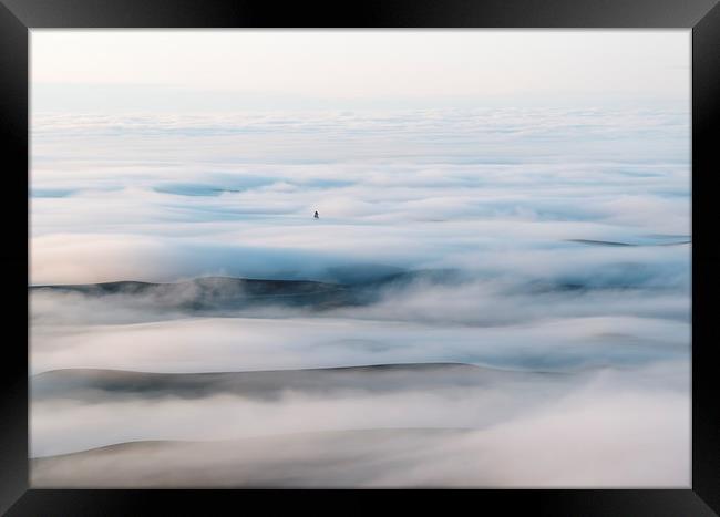 Above the Clouds Framed Print by Mike Dawson