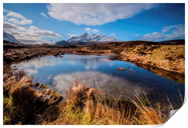 The Cullins, Isle of Skye Print by Dave Hudspeth Landscape Photography