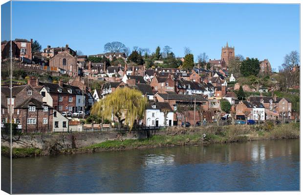 Bridgnorth Canvas Print by Diane Griffiths