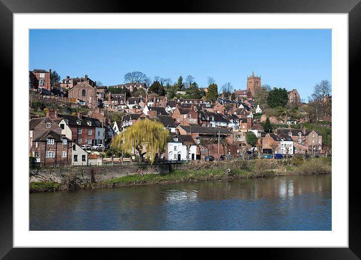 Bridgnorth Framed Mounted Print by Diane Griffiths