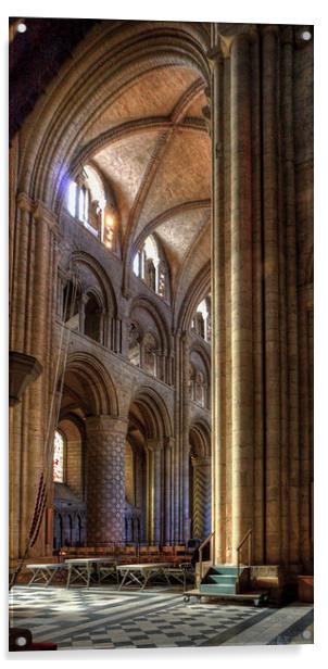Durham Cathedral Arch Acrylic by Tom Gomez