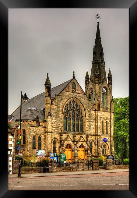 Barnard Castle Methodist Church Framed Print by Tom Gomez