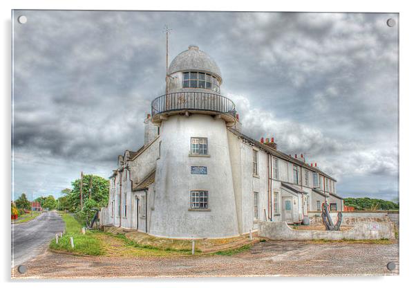 Paull Lighthouse Acrylic by Martin Parkinson