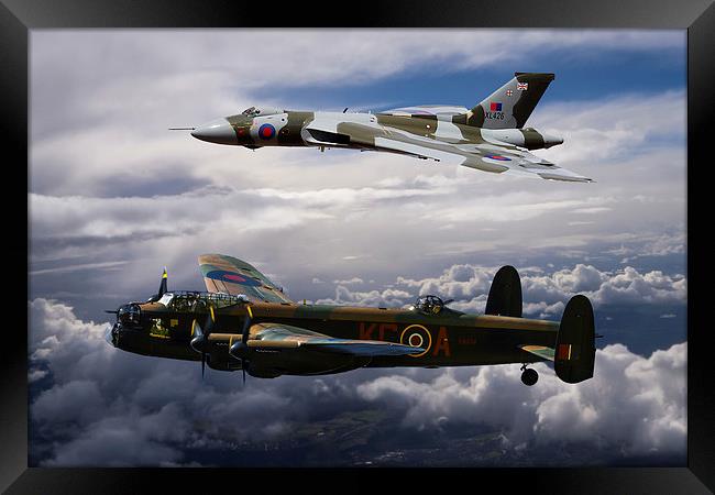 Avro Duo Framed Print by Oxon Images
