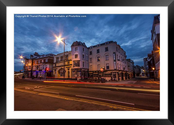 Early morning Margate Framed Mounted Print by Thanet Photos