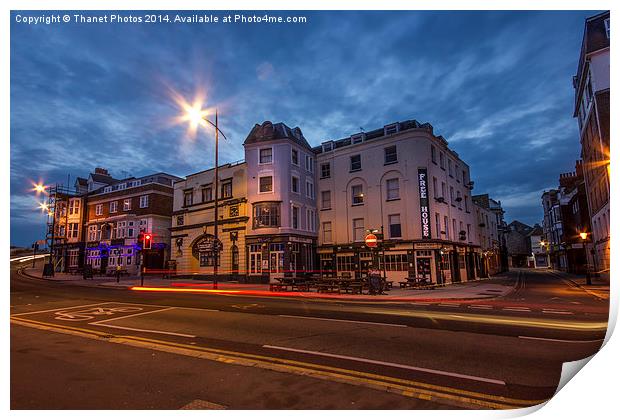 Early morning Margate Print by Thanet Photos