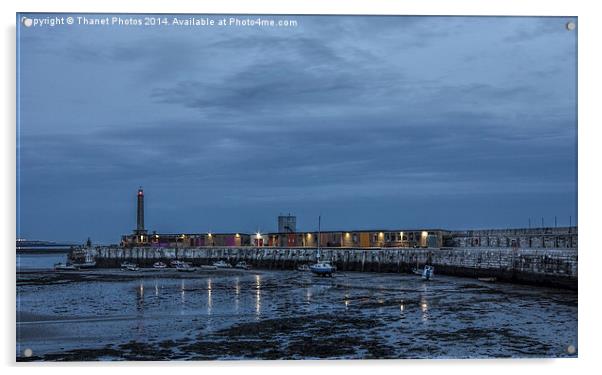 Margate Harbour Acrylic by Thanet Photos