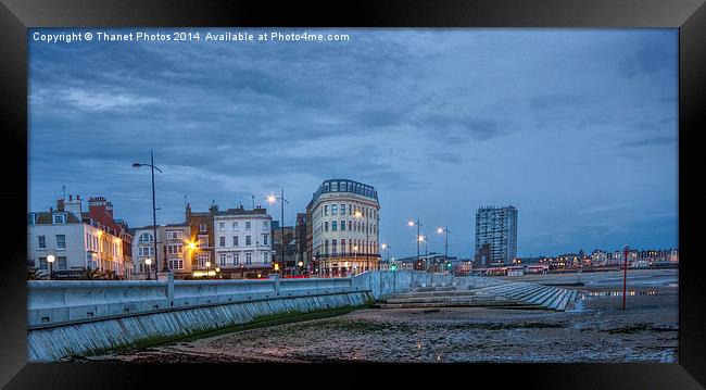 Early morning view of Margate Framed Print by Thanet Photos
