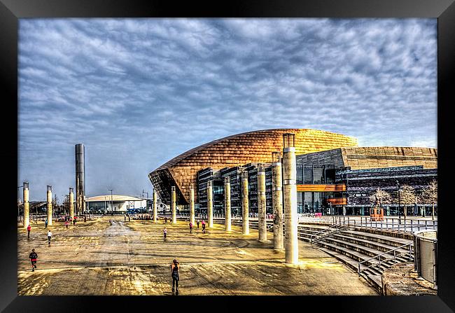Wales Millennium Centre Framed Print by Steve Purnell