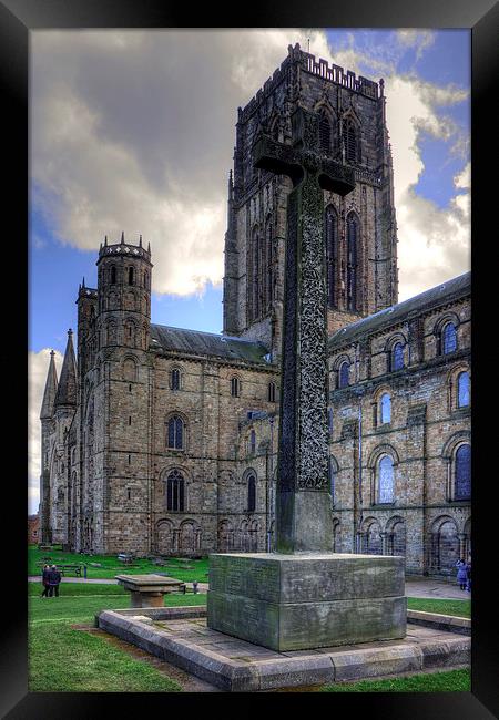 Durham Light Infantry Memorial Cross Framed Print by Tom Gomez