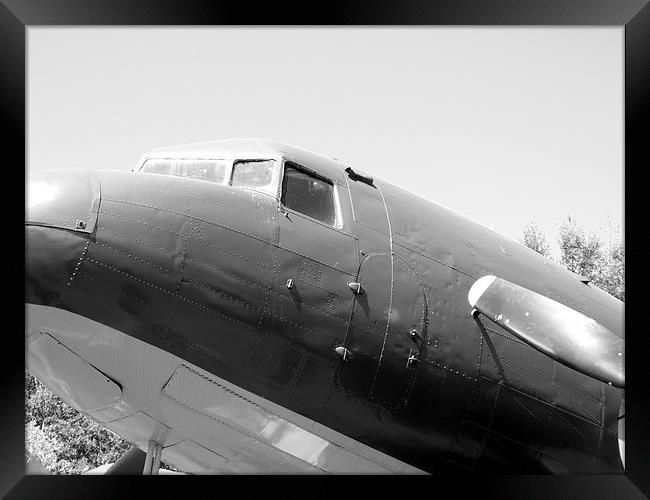 DC-3 Douglas Dakota aircraft Framed Print by Robert Gipson